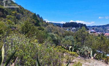 TERRENO CON MUY BONITA VISTA EN MINERAL DEL MONTE PUEBLO MÁGICO.