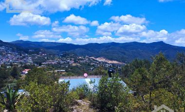 TERRENO CON MUY BONITA VISTA EN MINERAL DEL MONTE PUEBLO MÁGICO.