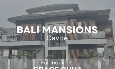Corner 5 Bedroom House and Lot For Sale in Bali Mansions, Cavite