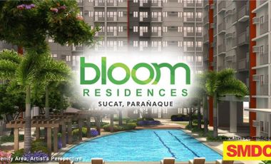 BLOOM07XXC: For Rent Un Unfurnished 2BR Unit with Balcony in Bloom Residences
