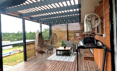 Parcela Chancoyan Casa, Piscina , Tinaja