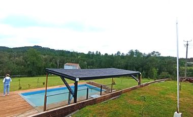 Parcela Chancoyan Casa, Piscina , Tinaja