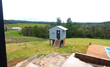 Parcela Chancoyan Casa, Piscina , Tinaja