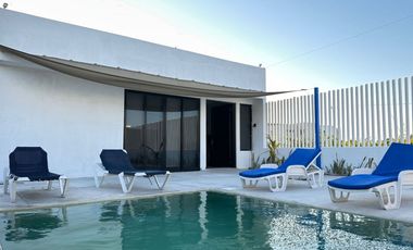 Casa Amueblada en San Benito km. 22 ( Marelua)