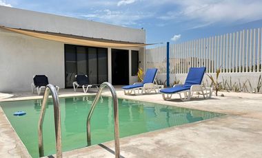 Casa Amueblada en San Benito km. 22 ( Marelua)