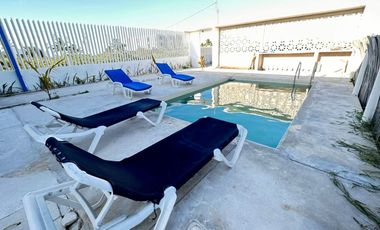 Casa Amueblada en San Benito km. 22 ( Marelua)