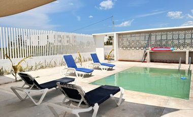 Casa Amueblada en San Benito km. 22 ( Marelua)