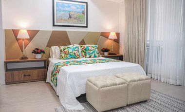142.60 sqm furnished 2-bedroom condo for rent in Mactan Newtown @ P100k/month