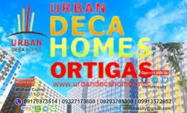 Condominium For Sale Near Rizal Medical Center Urban Deca Ortigas Rent to Own