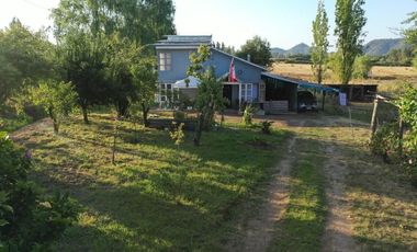 Se vende parcela con casa, comuna de San Clemente