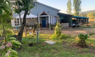 Se vende parcela con casa, comuna de San Clemente