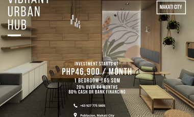 1 Bedroom Condo for Sale in Poblacion Makati