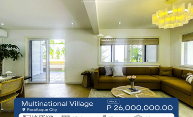 4 Bedroom House and Lot for Sale in Multinational Village at Parañaque City
