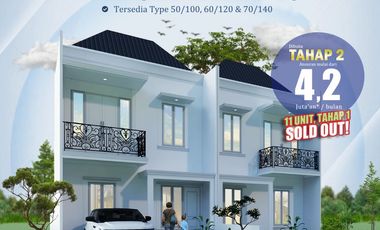 Dijual Rumah Palembang Rp 678 juta