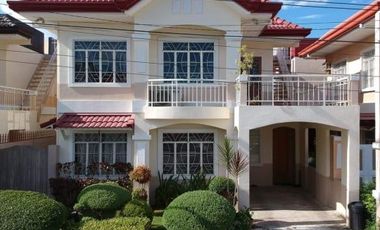 FURNISHED HOUSE INSIDE SUBDIVISION SEMI-FURNISHED  P7.5MN.