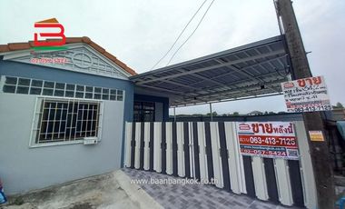 ทาวน์เฮาส์ หมู่บ้าน พฤกษา 7 (รังสิต-คลอง 8) ซอยลำลูกกา 151 เนื้อที่ 34.2 ตรว. ถนนลำลูกกา อ.ลำลูกกา จ.ปทุมธานี