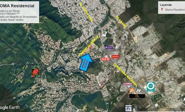 Renta Casa BIOMA Monterrey Carretera Nacional (a 650 m) Camino al Diente TODO Cerca PRIVADA Amenidades BUENISIMA