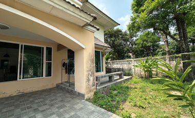 หลังใหญ่ แปลงมุม ราคาดีที่สุด!! ขายบ้านเดี่ยว 70 ตรว. 3 ห้องนอน 3 ห้องน้ำ หมู่บ้านรัชชา 2 แทบติดถนนใหญ่กาญจนาภิเษก ใกล้เซ็นทรัลเวสเกต