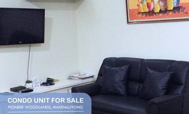 For Sale 2 Bedroom Condo Unit at Pioneer Woodlands Mandaluyong