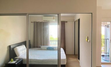 ราคาคุ้มค่า!!! ขายคอนโด พลัม คอนโด บางใหญ่ สเตชั่น (Plum condo bangyai station) 1 ห้องนอน 23 ตร.ม ตึก D ชั้น 4 ห้องไม่โทรม โครงการตั้งอยู่ใกล้ BTS สถา