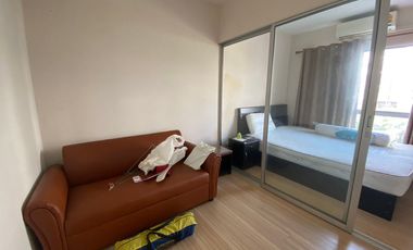 ราคาคุ้มค่า!!! ขายคอนโด พลัม คอนโด บางใหญ่ สเตชั่น (Plum condo bangyai station) 1 ห้องนอน 23 ตร.ม ตึก D ชั้น 4 ห้องไม่โทรม โครงการตั้งอยู่ใกล้ BTS สถา