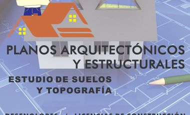 Planos Arquitectonicos Estructurales Estudios Suelos Topografia Desenglobes Diseños Autocad
