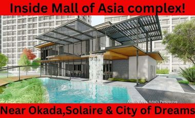 Condo in Mall of asia SAIL residences of SMDC Newest condo in MOA also near Okada,Solaire and City of Dreams