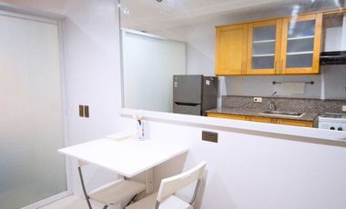 Fully Furnished One-bedroom with balcony in for RENT or ASSUME plus mortgage Linmarr Towers Davao City.