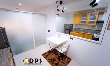 Fully Furnished One-bedroom with balcony in for RENT or ASSUME plus mortgage Linmarr Towers Davao City.