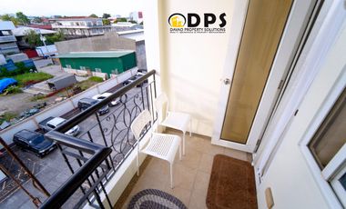 Fully Furnished One-bedroom with balcony in for RENT or ASSUME plus mortgage Linmarr Towers Davao City.
