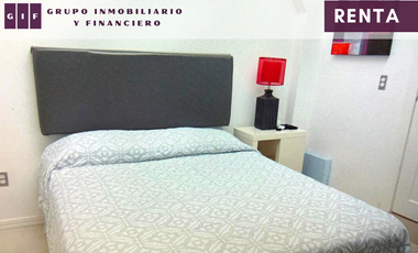 DEPARTAMENTO AMUEBLADO EN RENTA EN COL. AVIACIÓN | 2 REC | $1,400 DÓLARES