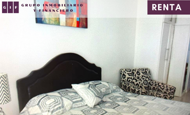 DEPARTAMENTO AMUEBLADO EN RENTA EN COL. AVIACIÓN | 2 REC | $1,400 DÓLARES