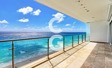 Departamento en Venta en Cancún en Emerald Residential Tower & Spa Vista al Mar