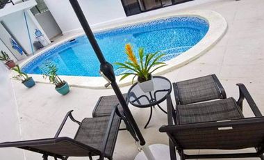 GRAND 2-STOREY, 3-BEDROOM HOUSE WITH POOL FOR SALE IN BUENA VISTA