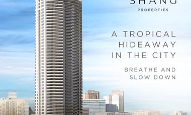 3 Bedroom Golf Course View in Shang Residences Wack Wack - near Schools, Malls and Hospitals