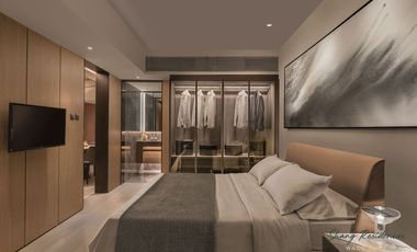 3 Bedroom Golf Course View in Shang Residences Wack Wack - near Schools, Malls and Hospitals