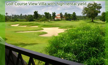 Golf course villa with high rental yield