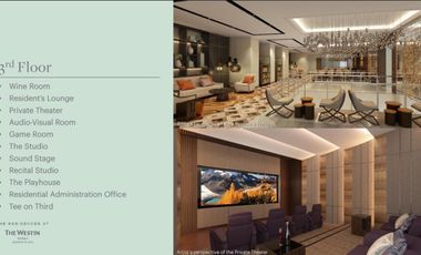 WESTIN HOTEL 1BR CONDO ACROSS SM MEGAMALL AND SAN MIGUEL MANDALUYONG