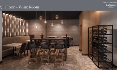 WESTIN HOTEL 1BR CONDO ACROSS SM MEGAMALL AND SAN MIGUEL MANDALUYONG