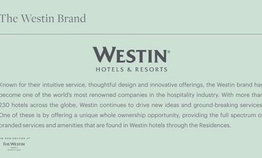 WESTIN HOTEL 1BR CONDO ACROSS SM MEGAMALL AND SAN MIGUEL MANDALUYONG