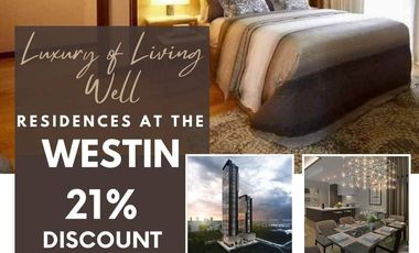 WESTIN HOTEL 1BR CONDO ACROSS SM MEGAMALL AND SAN MIGUEL MANDALUYONG