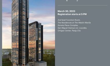 WESTIN HOTEL 1BR CONDO ACROSS SM MEGAMALL AND SAN MIGUEL MANDALUYONG