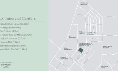 WESTIN HOTEL 1BR CONDO ACROSS SM MEGAMALL AND SAN MIGUEL MANDALUYONG