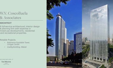 WESTIN HOTEL 1BR CONDO ACROSS SM MEGAMALL AND SAN MIGUEL MANDALUYONG