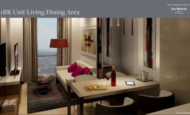 WESTIN HOTEL 1BR CONDO ACROSS SM MEGAMALL AND SAN MIGUEL MANDALUYONG
