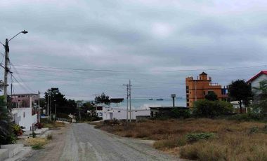 Terreno con vista al mar en Ballenita Santa Elena