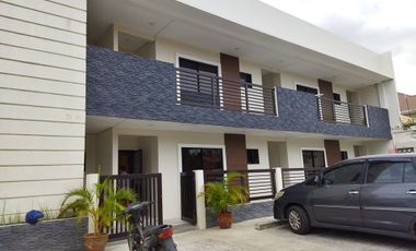 Semi Furnished Townhouse/Apartment for rent with 3 Bedrooms near Clark - Angeles City