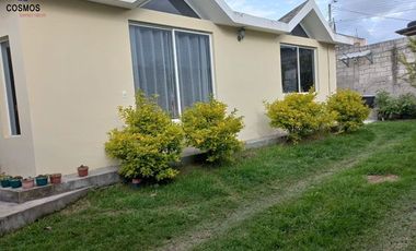 Venta de casa en Otavalo sector Cotama