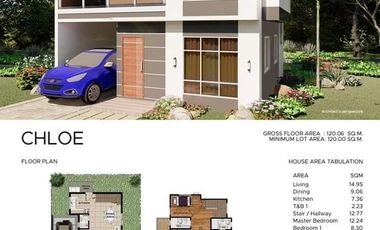 The 2-Storey House for Sale in Metrogate Silang Estates via CALAX