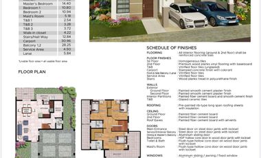 The 2-Storey House for Sale in Metrogate Silang Estates via CALAX